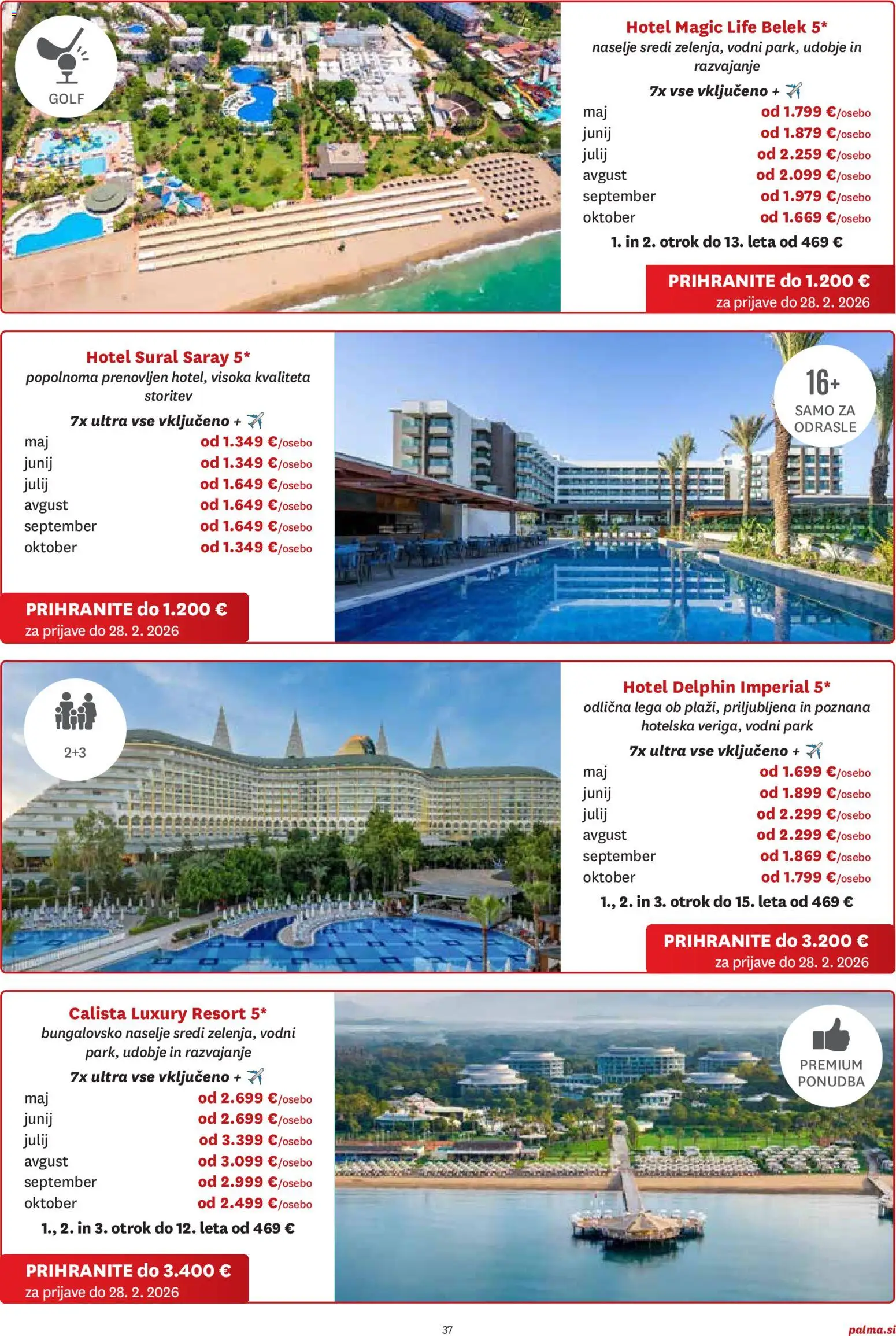 Novi Palma katalog ponudbe – veljaven od 01.01.2026 | Stran: 37