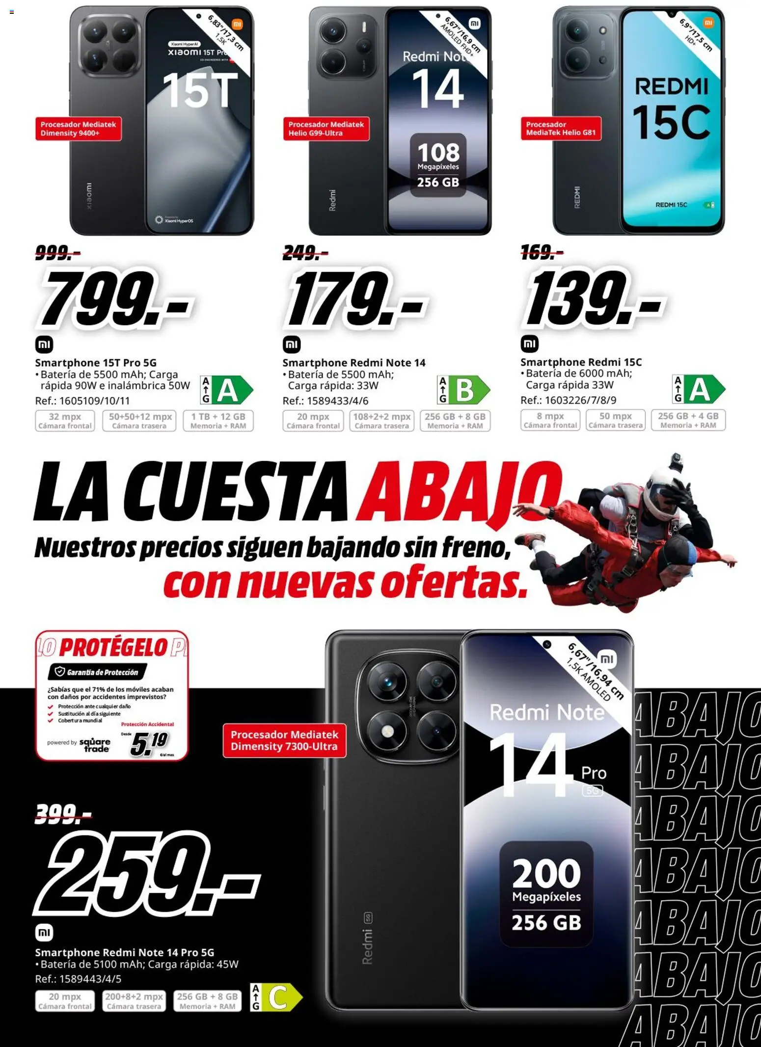 Media Markt folleto │ válido desde el 14.01.2026 | Página: 4 | Productos: Smartphone, Cámara, Batería