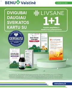 BENU leidinys galioja nuo 01.11.2025