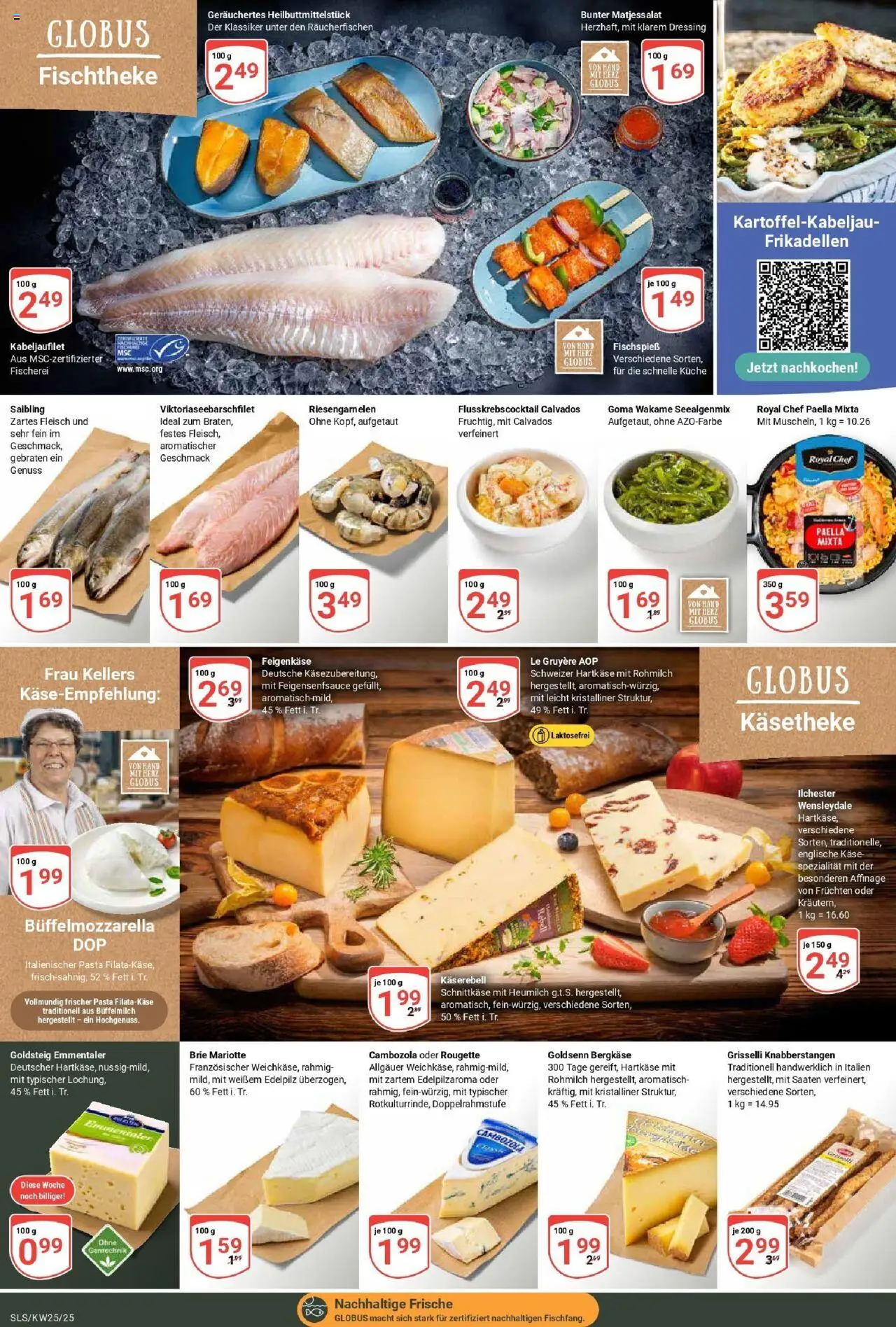 Globus prospekt Saarlouis	 - gültig ab dem 15.06.2025 | Seite: 9 | Produkte: Käse, Mozzarella, Dressing, Fleisch