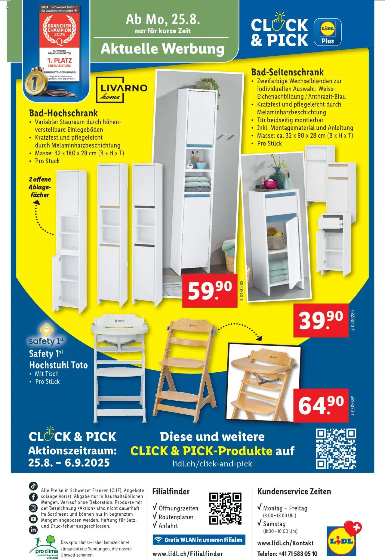 Lidl Aktionen ab 21.08.2025 | Seite: 34 | Produkte: Tisch, Uhr