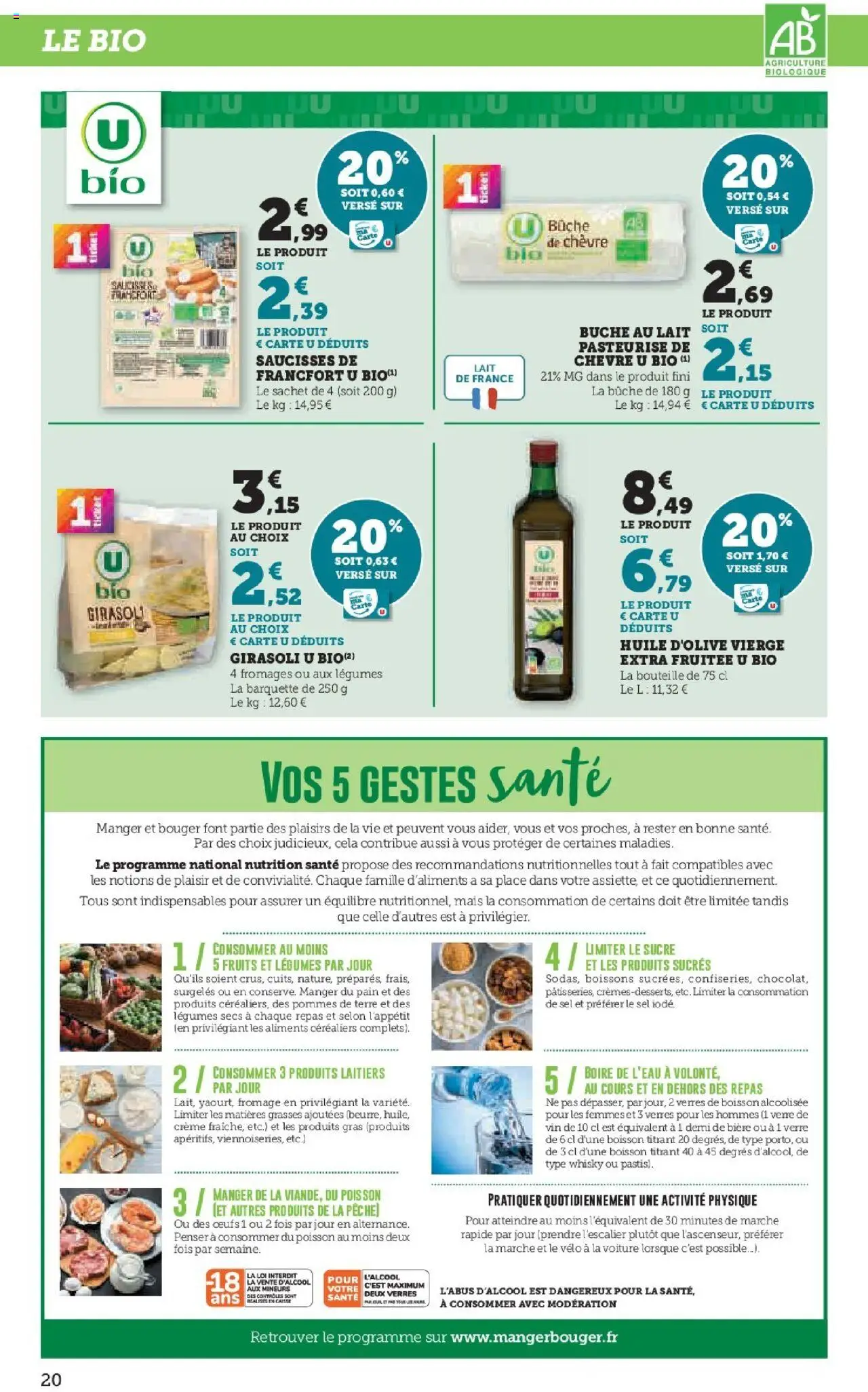  | Page: 20 | Produits: Sel, Lait, Pain, Bière