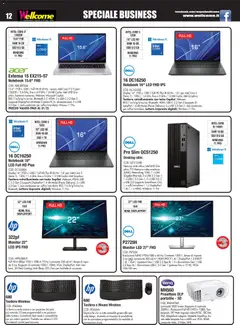 Anteprima del volantino Volantino Wellcome	 valido a partire dal 23.12.2025 | Pagina: 12 | Prodotti: Monitor, Mouse, Video, USB