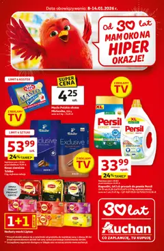 Pogląd oferty "Auchan Gazetka - 30 Lat Franczyza" - ważna od 08.01.2026