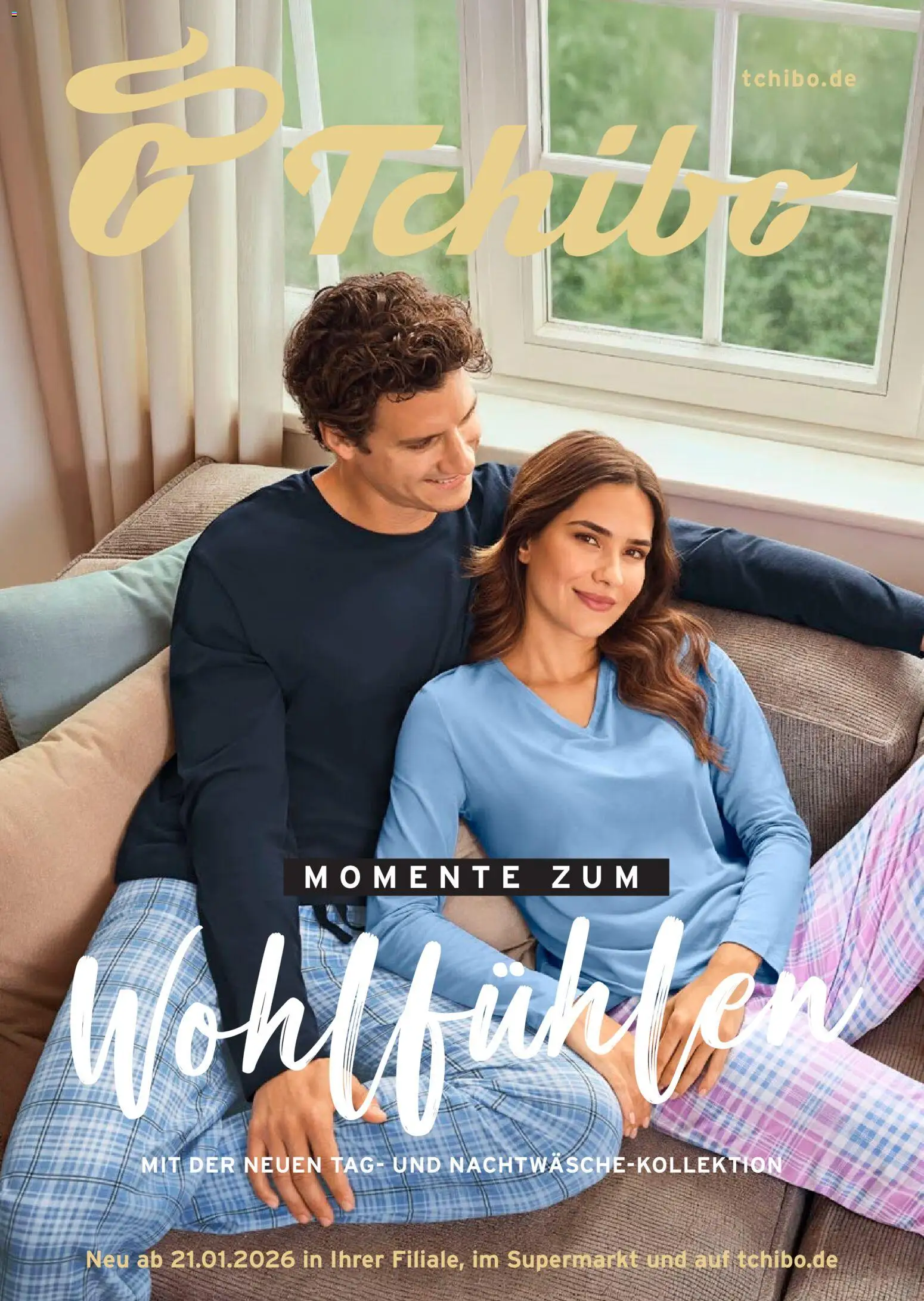 Prospekt Tchibo Momente zum Wohlfühlen – gültig ab 21.01.2026 | Seite: 1