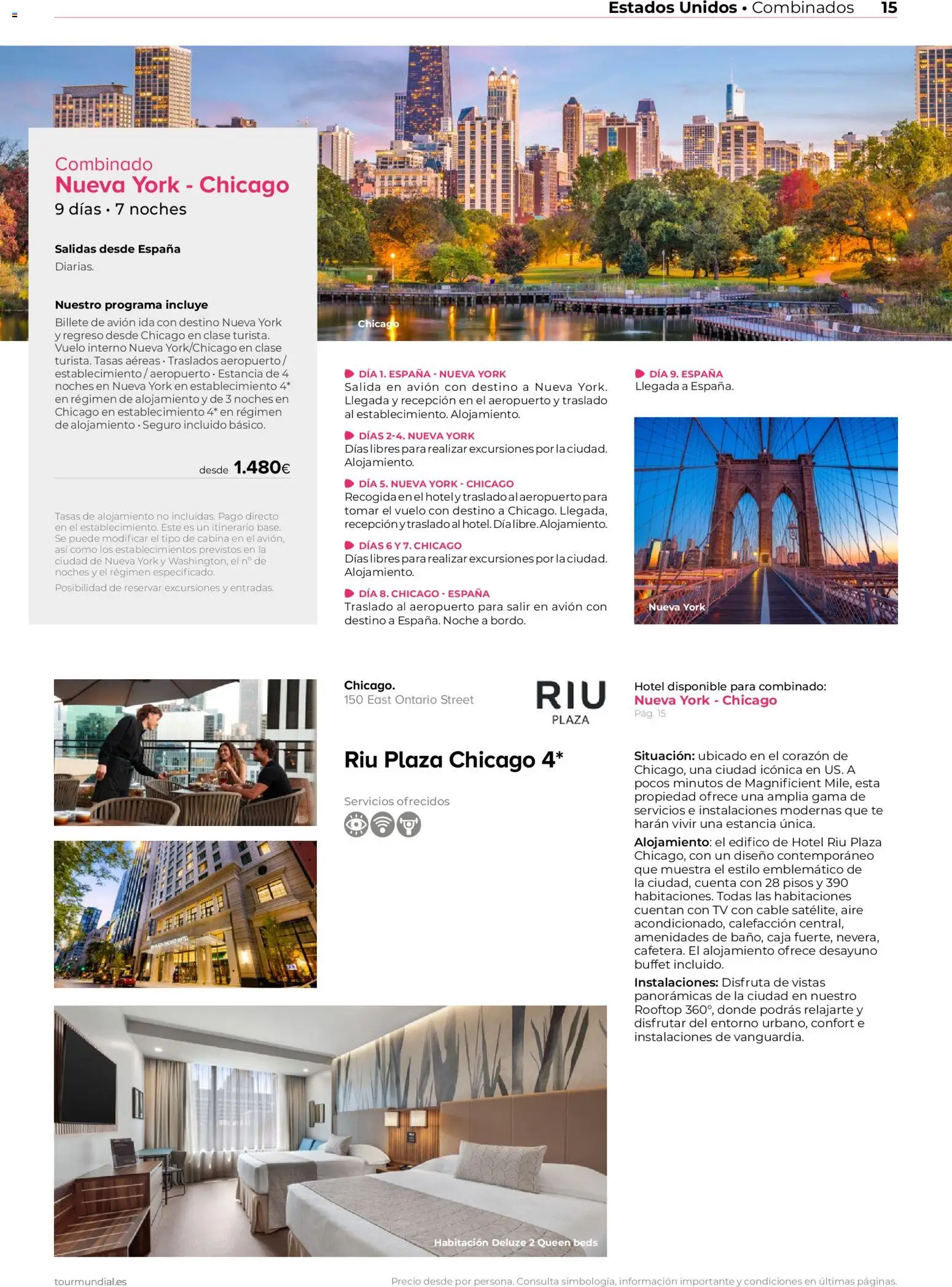 Viajes El Corte Inglés Norteamérica y Caribe │ válido desde el 01.01.2026 | Página: 15 | Productos: Té, Cable, Caja