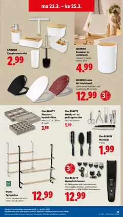 Lidl-mainoslehti voimassa 19.03.2026 alkaen | Sivu: 29
