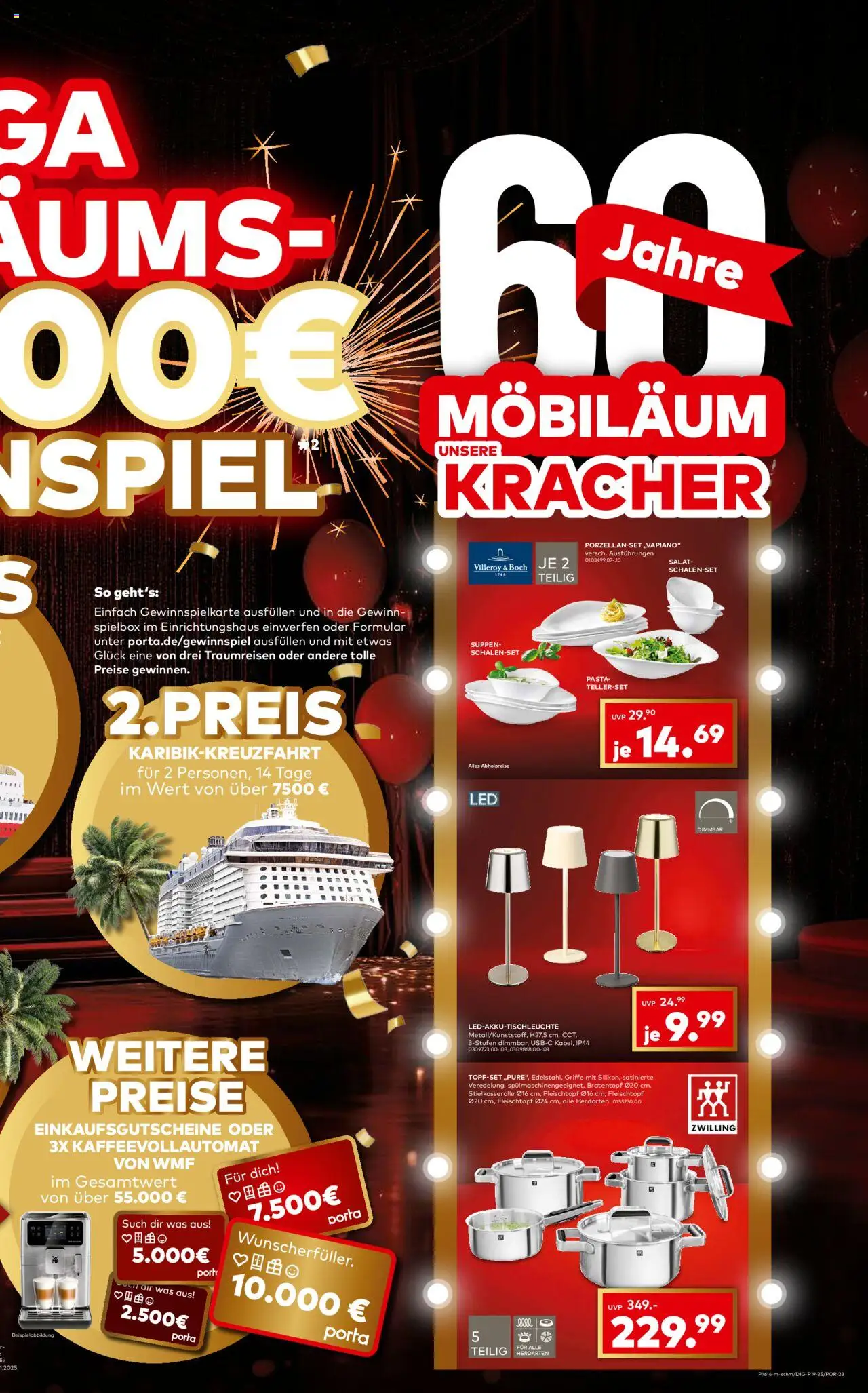 Porta! 25% auf Alles Jena-Isserstedt – gültig ab 28.09.2025 | Seite: 3 | Produkte: Pasta, Kaffeevollautomat, Salat