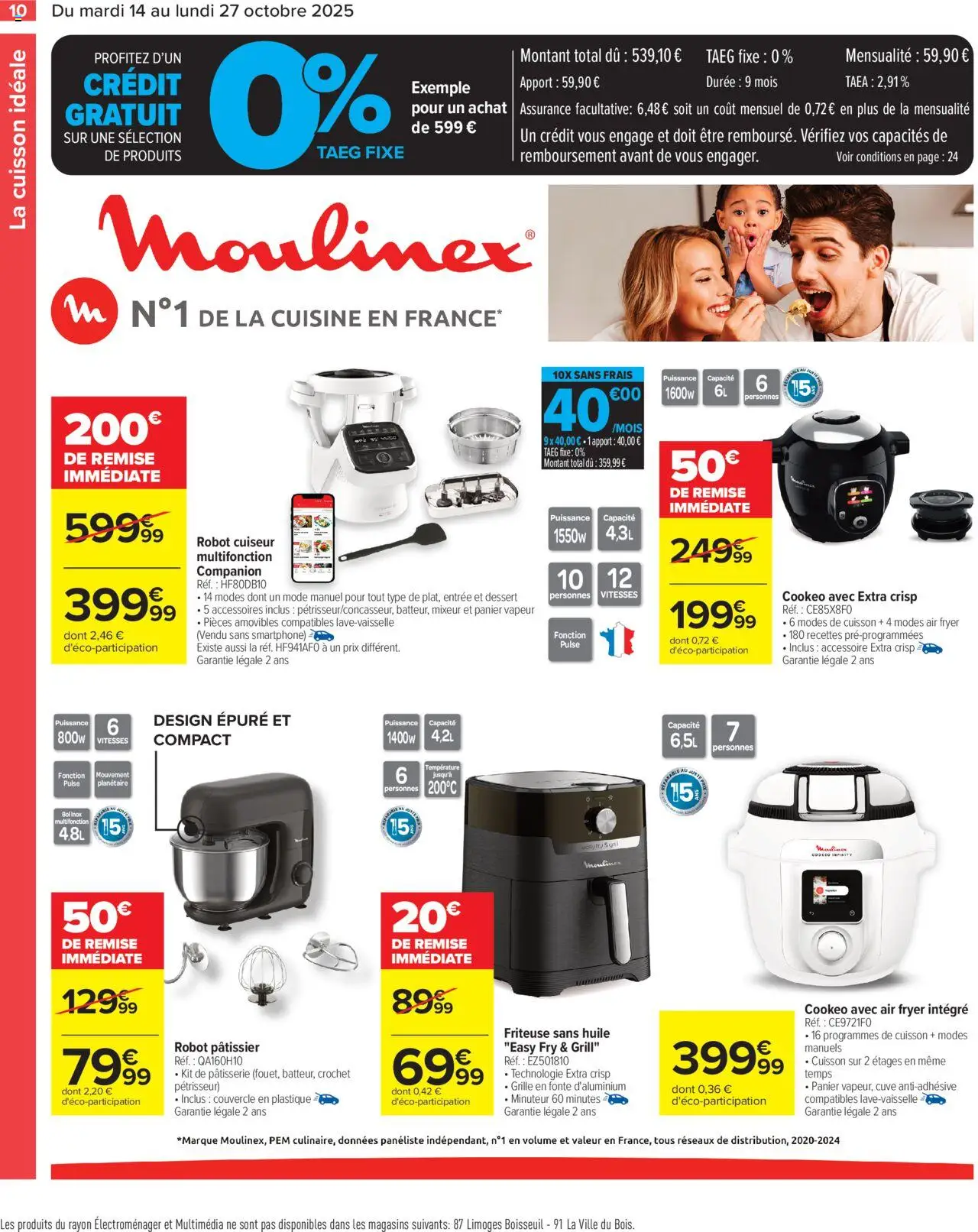 {H1} | Page: 10 | Produits: Robot, Bol, Gril, Huile