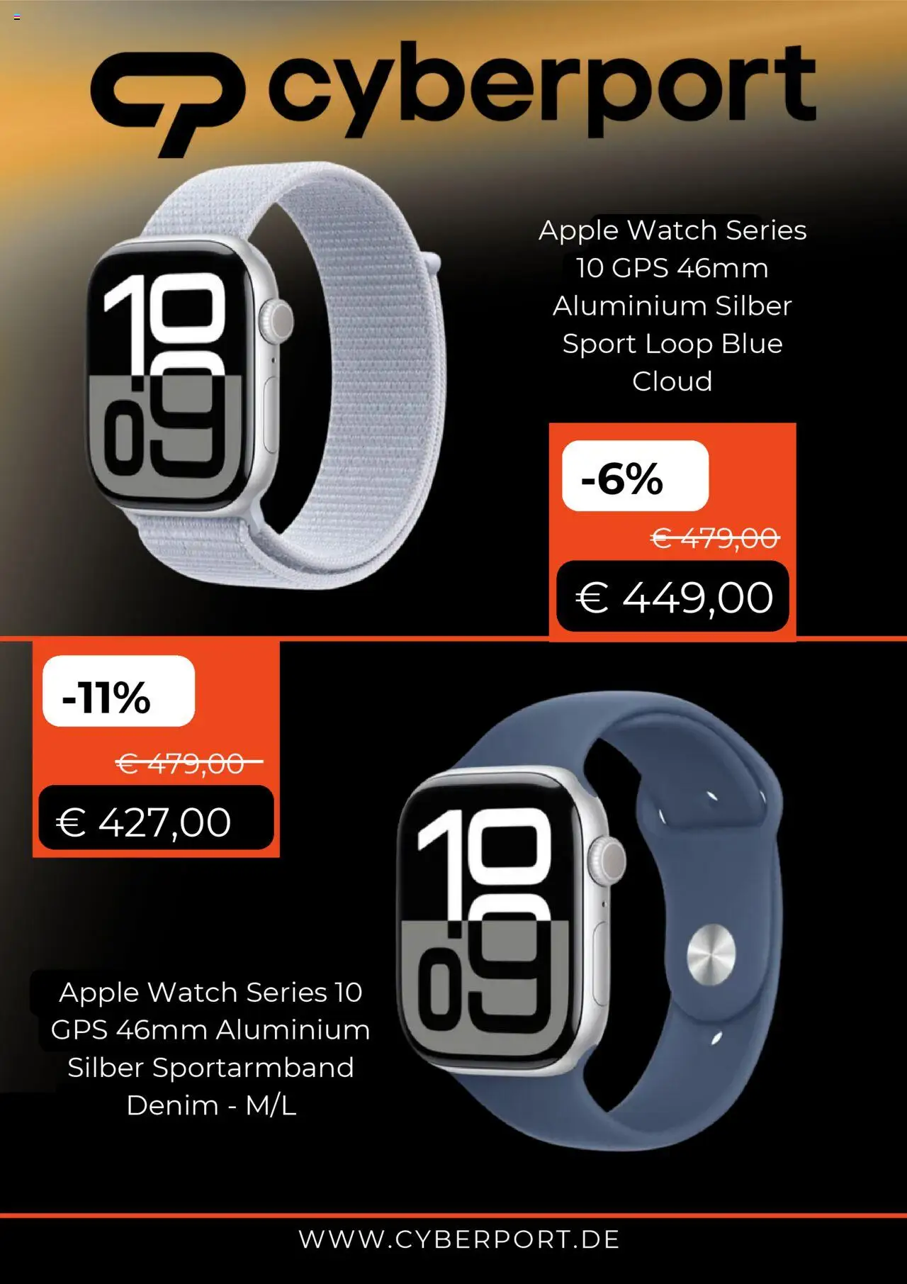 Cyberport Prospekt 	 - gültig ab dem 14.08.2025 | Seite: 2 | Produkte: Apple watch, Apple