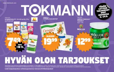 Katso Tokmanni - Terveysliite voimassa alkaen 11.08.2025