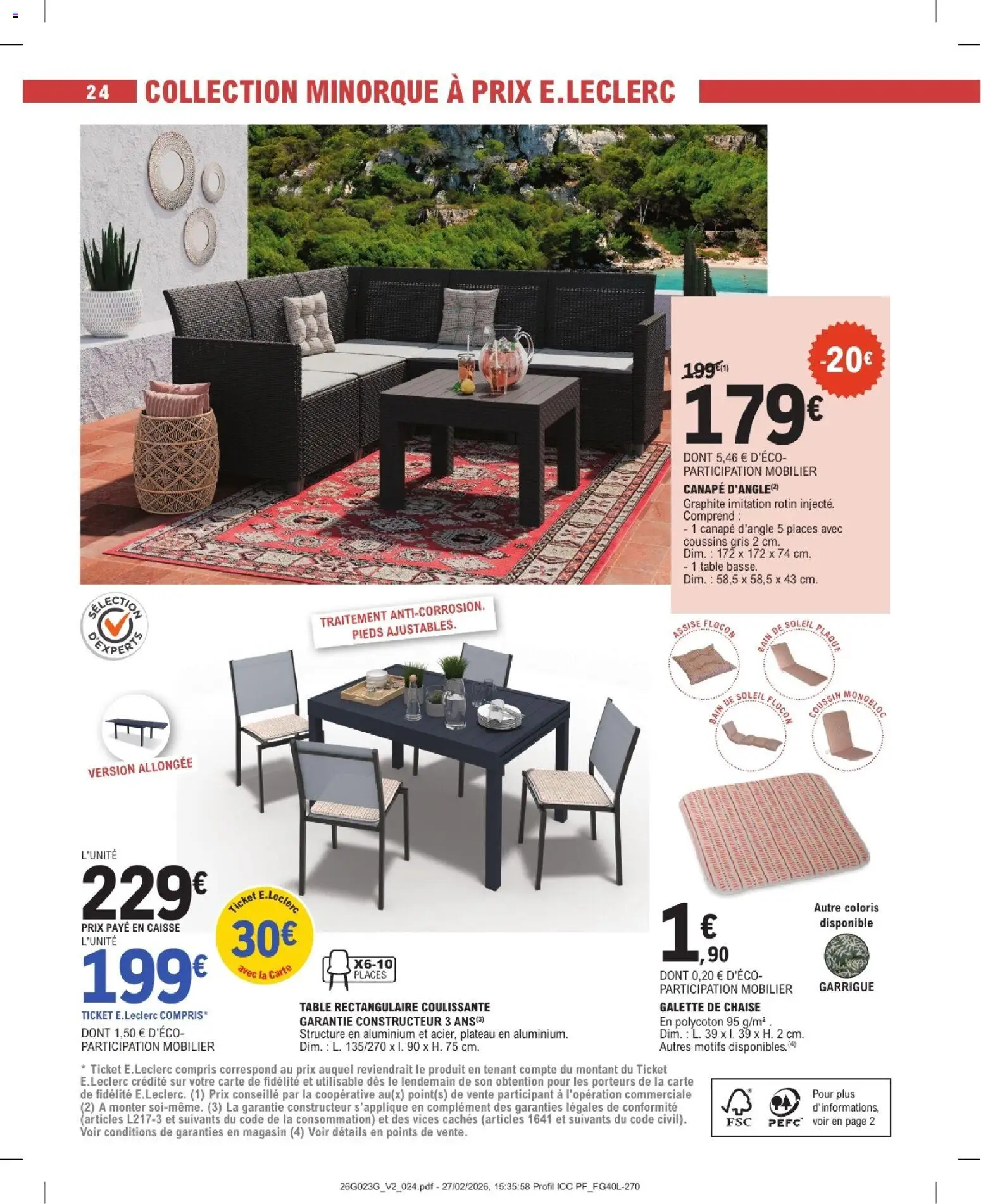 {H1} | Page: 24 | Produits: Bain de soleil, Canapé, Laque, Table