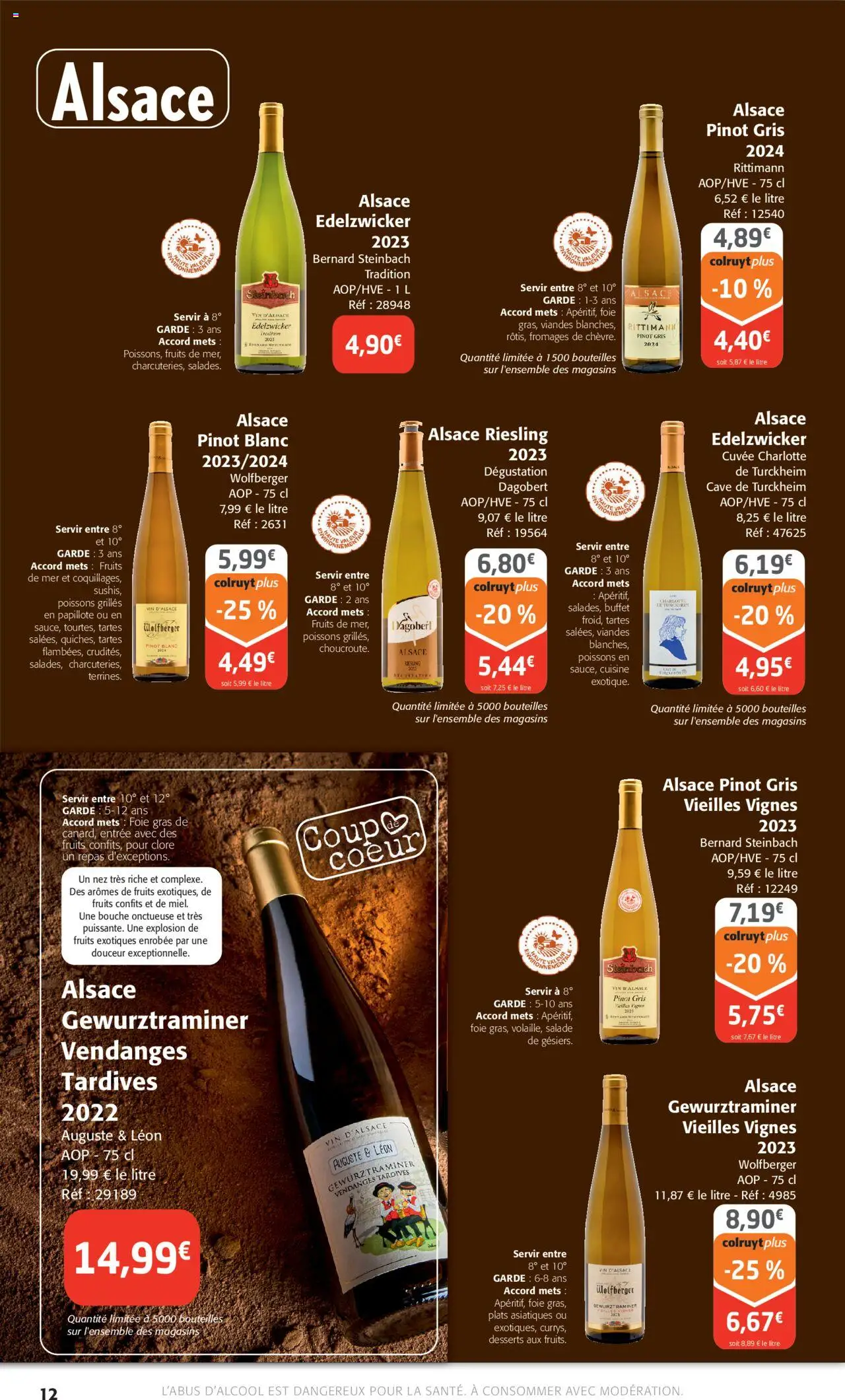  | Page: 12 | Produits: Salade, Buffet, Vin