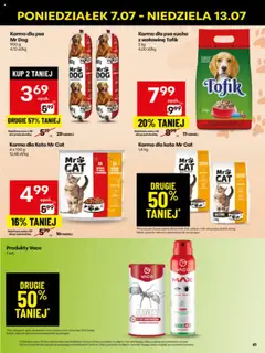 Delikatesy Centrum Gazetka - Sklepy Własne od 07.07.2025 | Strona: 41 | Produkty: Robot, Delikatesy, Sucha karma dla psa, Wołowina