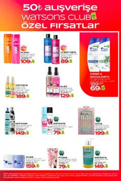 31.10.2025 tarihinden itibaren geçerli olan Watsons kataloğu önizlemesi | Sayfa: 3