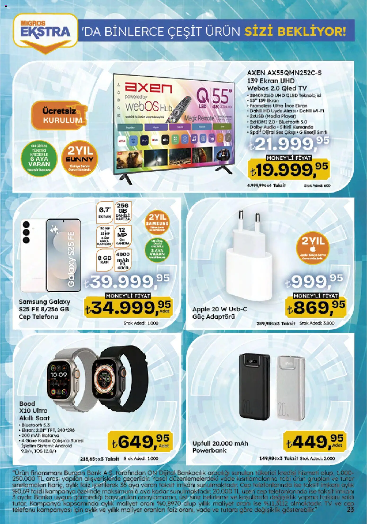 Migros Katalog - 5M Migroskop Dijital - 26.03.2026 tarihinden itibaren geçerlidir | Sayfa: 121 | Ürünler: TV, Saat, Ses, Uydu