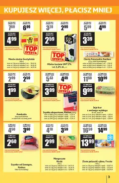 Pogląd oferty "Auchan Gazetka - ATAC Hiper Discount" - ważna od 13.11.2025 | Strona: 3 | Produkty: Ciasto francuskie, Szynka, Margaryna, Awokado