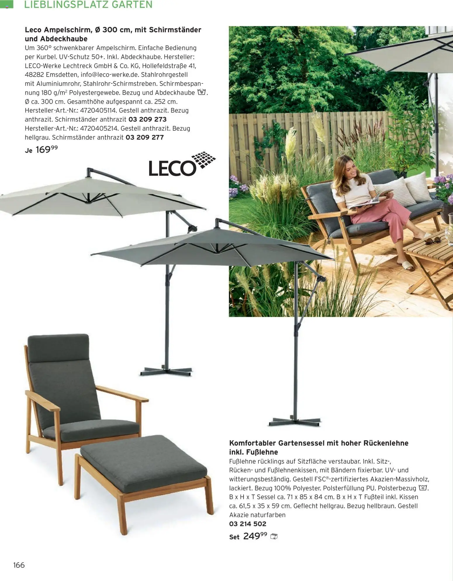 Tchibo Katalog Frühling – gültig ab 24.03.2026 | Seite: 166 | Produkte: Kissen, Sessel, Schirmständer