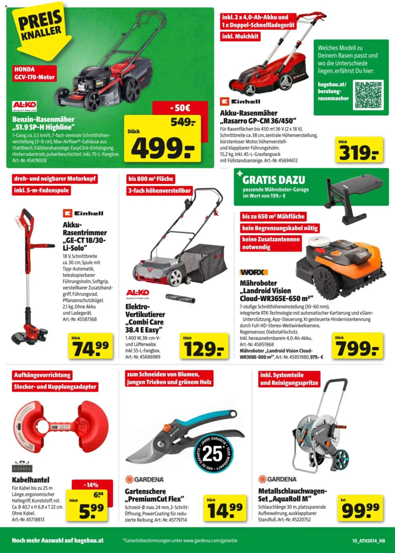 Hagebau Flugblatt gültig ab 27.04.2026 | Seite: 10 | Produkte: Kabel