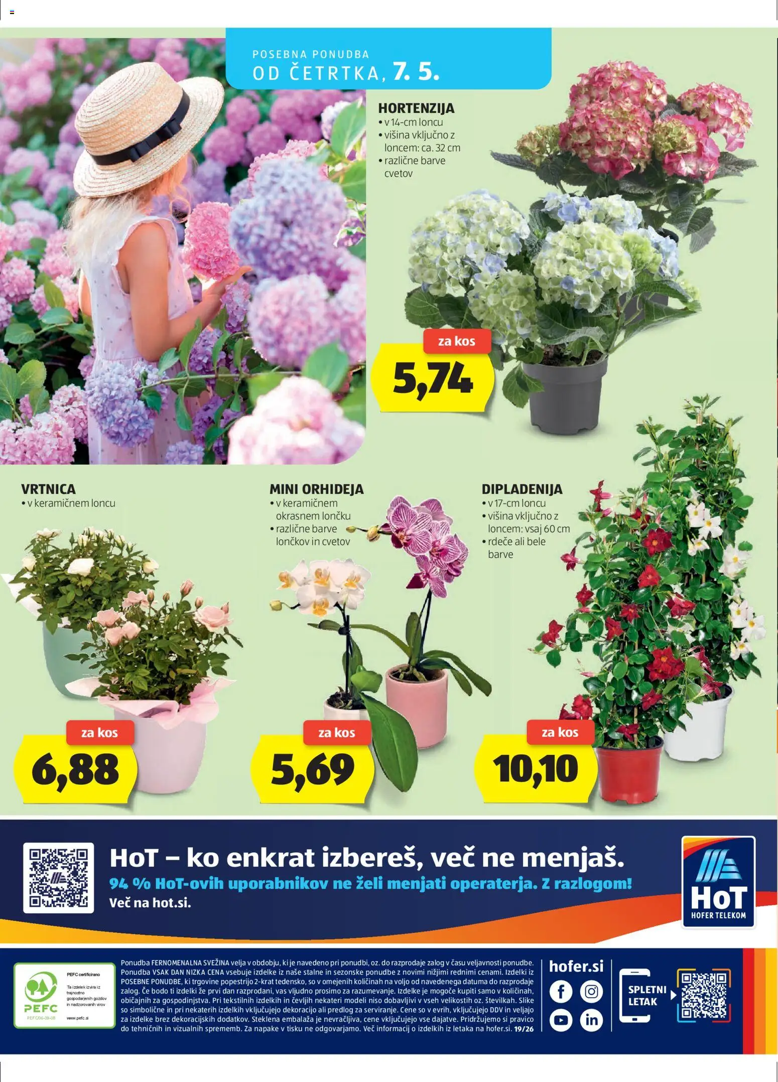 Hofer SI katalog | vrijedi od 29.04.2026 | Stranica: 28 | Proizvodi: Orhideja