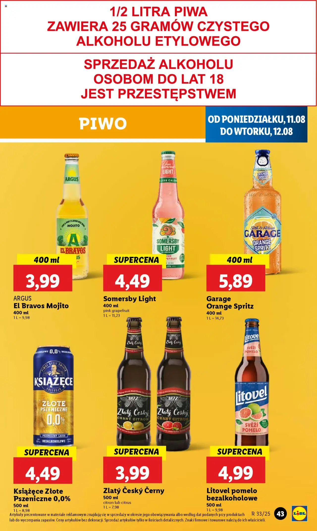 Lidl Gazetka od 11.08.2025 | Strona: 47
