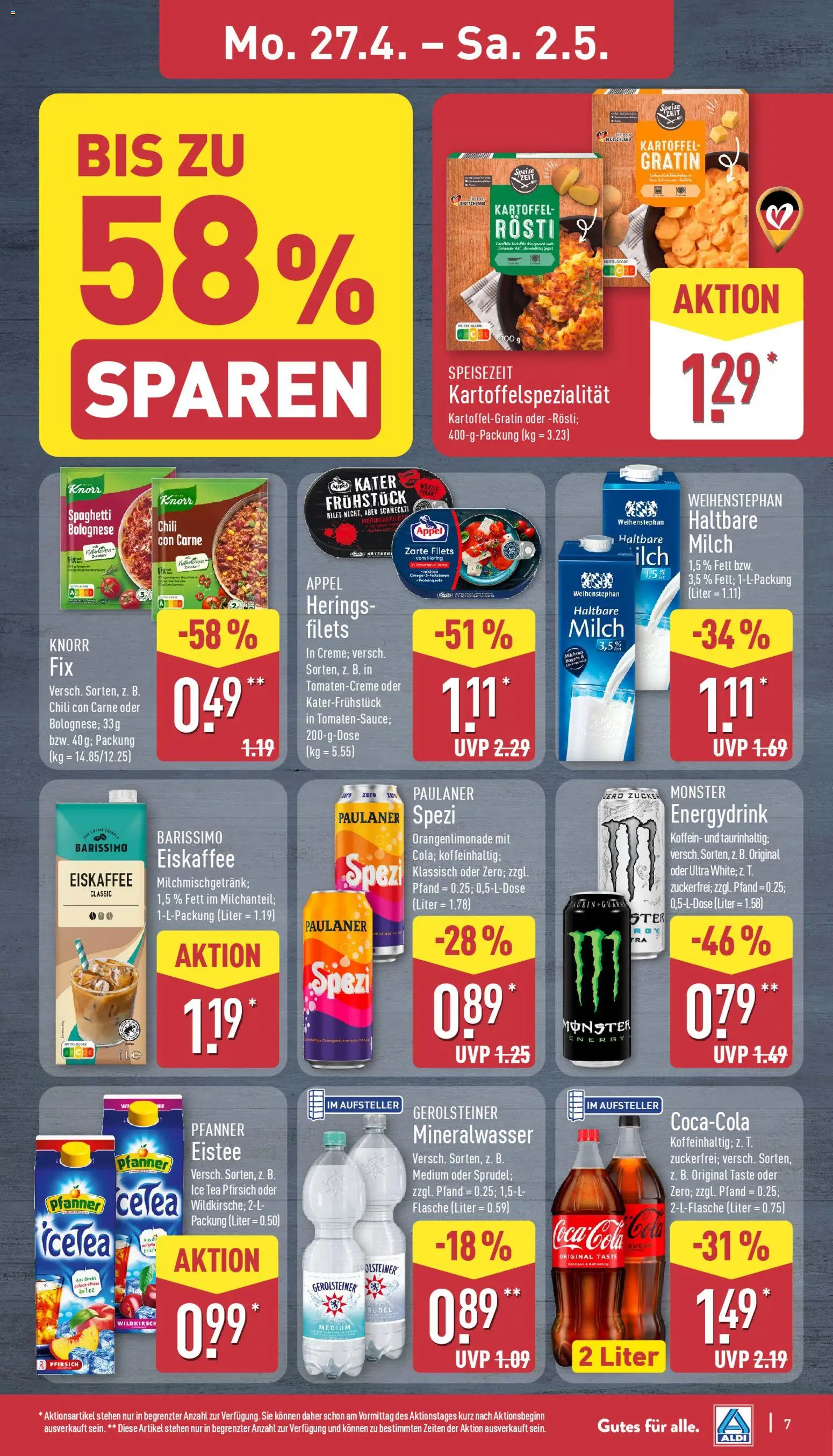 Aldi Prospekt 	 – gültig ab 27.04.2026 | Seite: 7