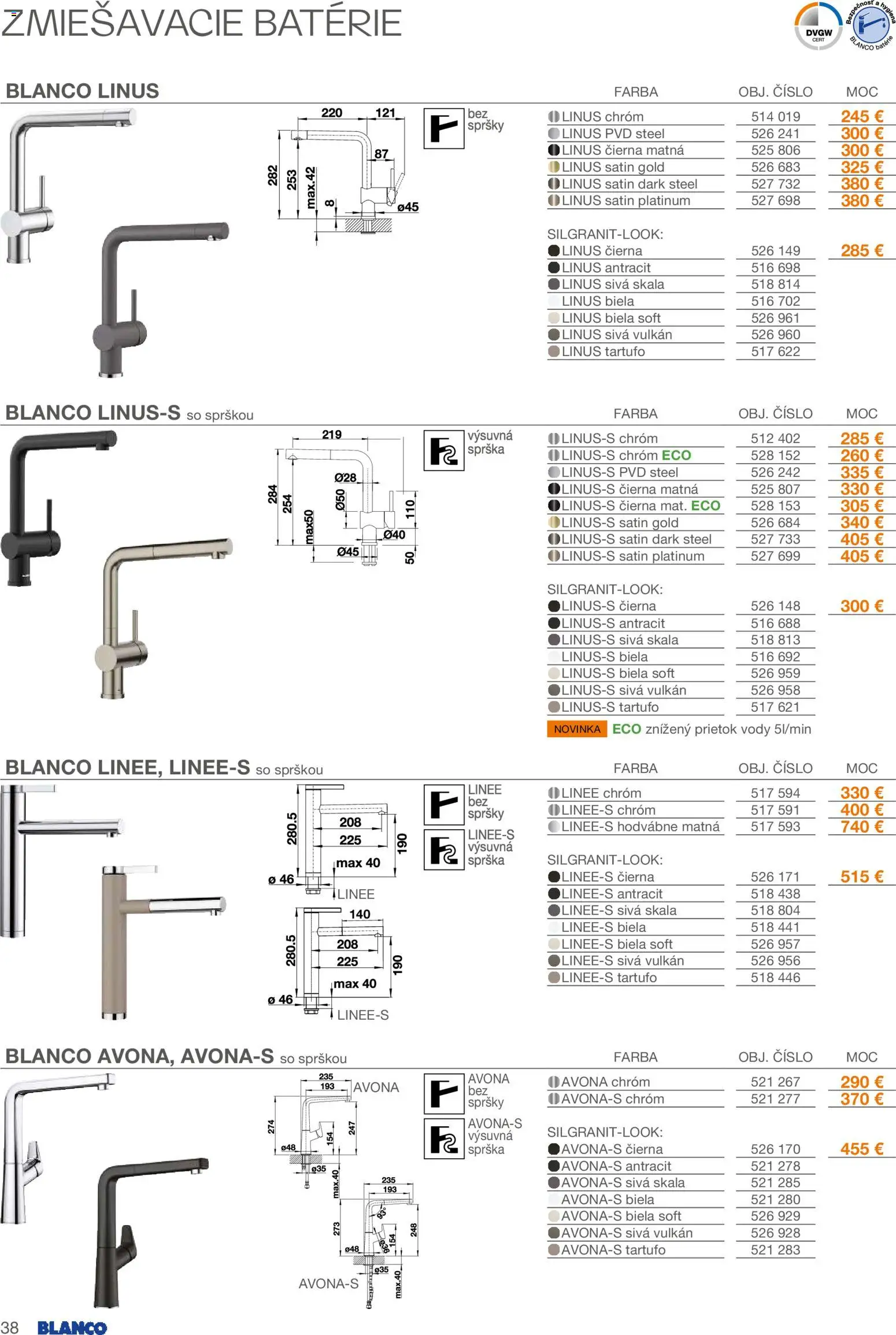 Nové Blanco akcie – leták je platný od 01.02.2026 | Strana: 38