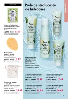 Ofertele Oriflame valabile de la 15.04.2026 | Pagină: 99 | Produse: Gel de curățare, Toner, Burete, Cremă