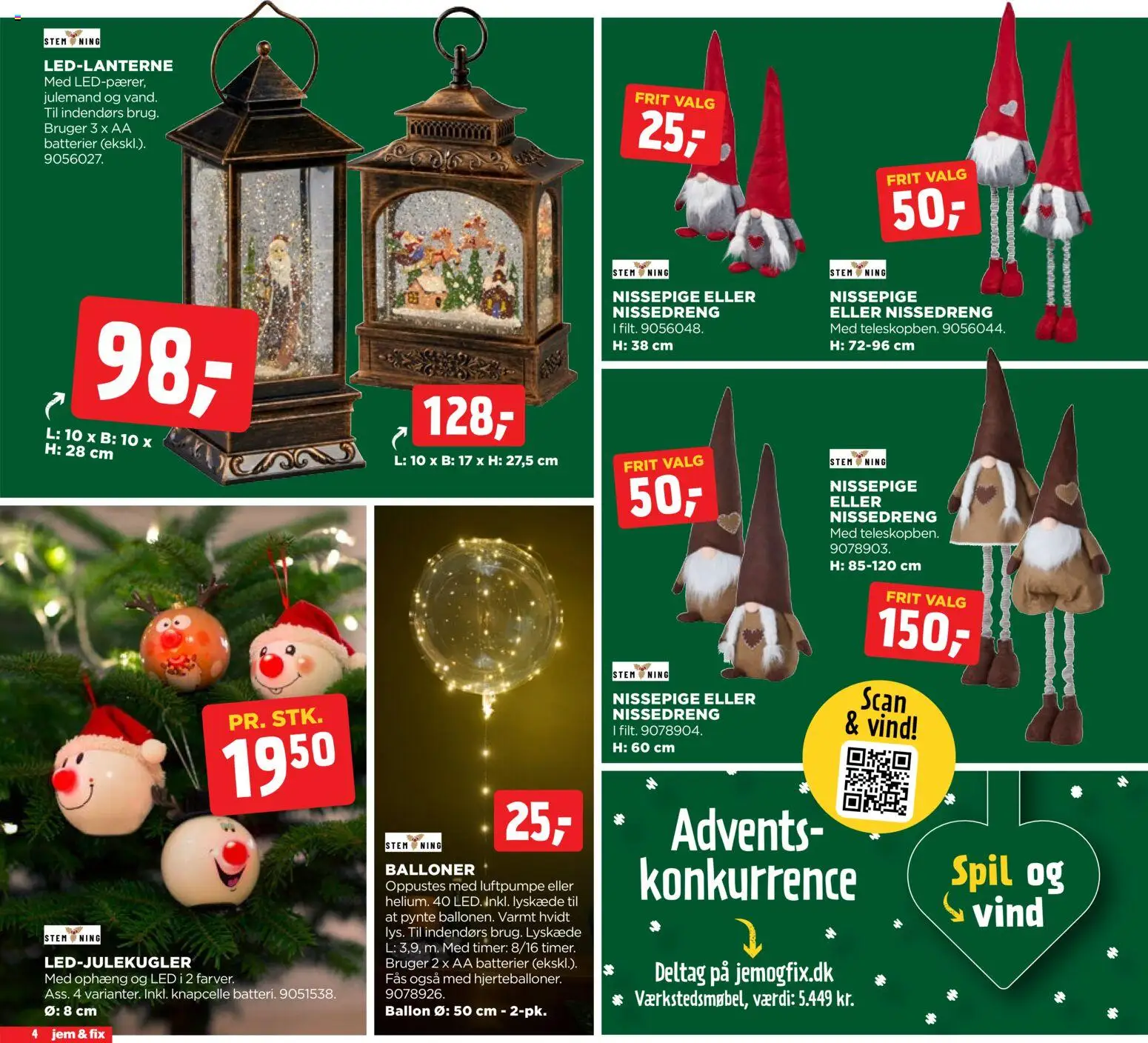 Jem & fix tilbudsavis – gyldig fra 14.12.2025 | Side: 4 | Produkter: Batterier, Spil