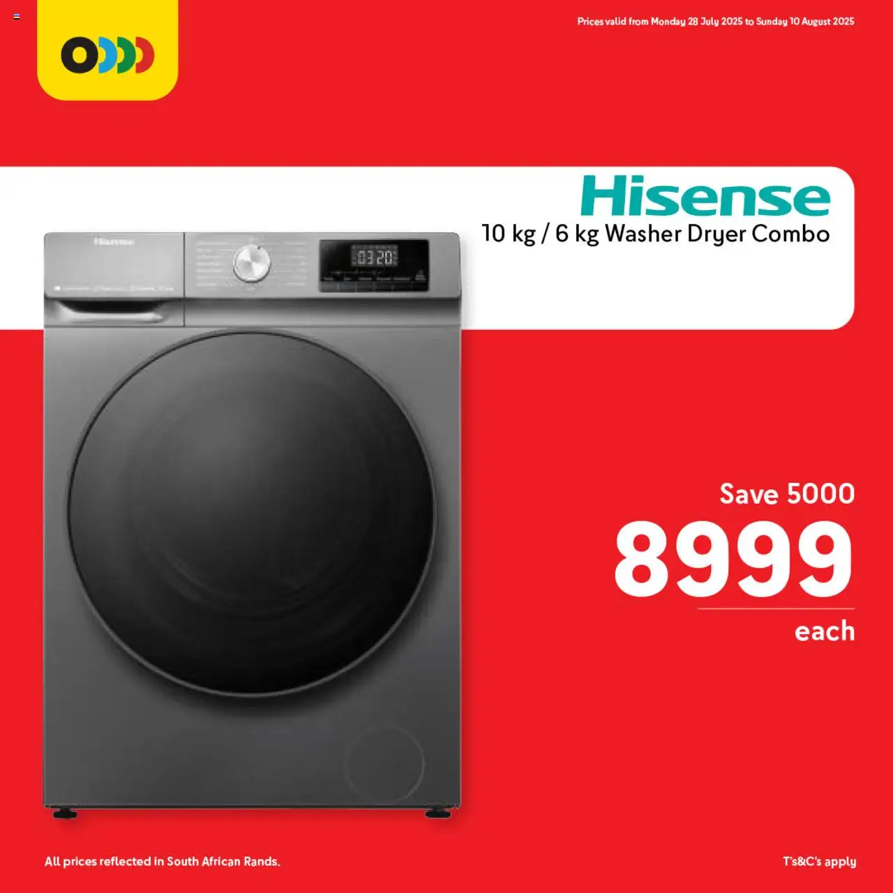 Makro Birthday Price-Drop Appliances │ valid from 28.07.2025 | Page: 10 | Products: Dryer