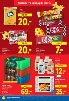 Lidl - Tilbudsavis gyldig fra 08.03.2026 | Side: 8 | Produkter: Rammer, Creme, Mozzarella, Søm