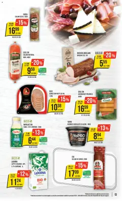 Noul catalog Mega Image – valabil de la 18.09.2025 | Pagină: 13 | Produse: Şerit ödül, Crenvurști, Ciocolată, Șuncă