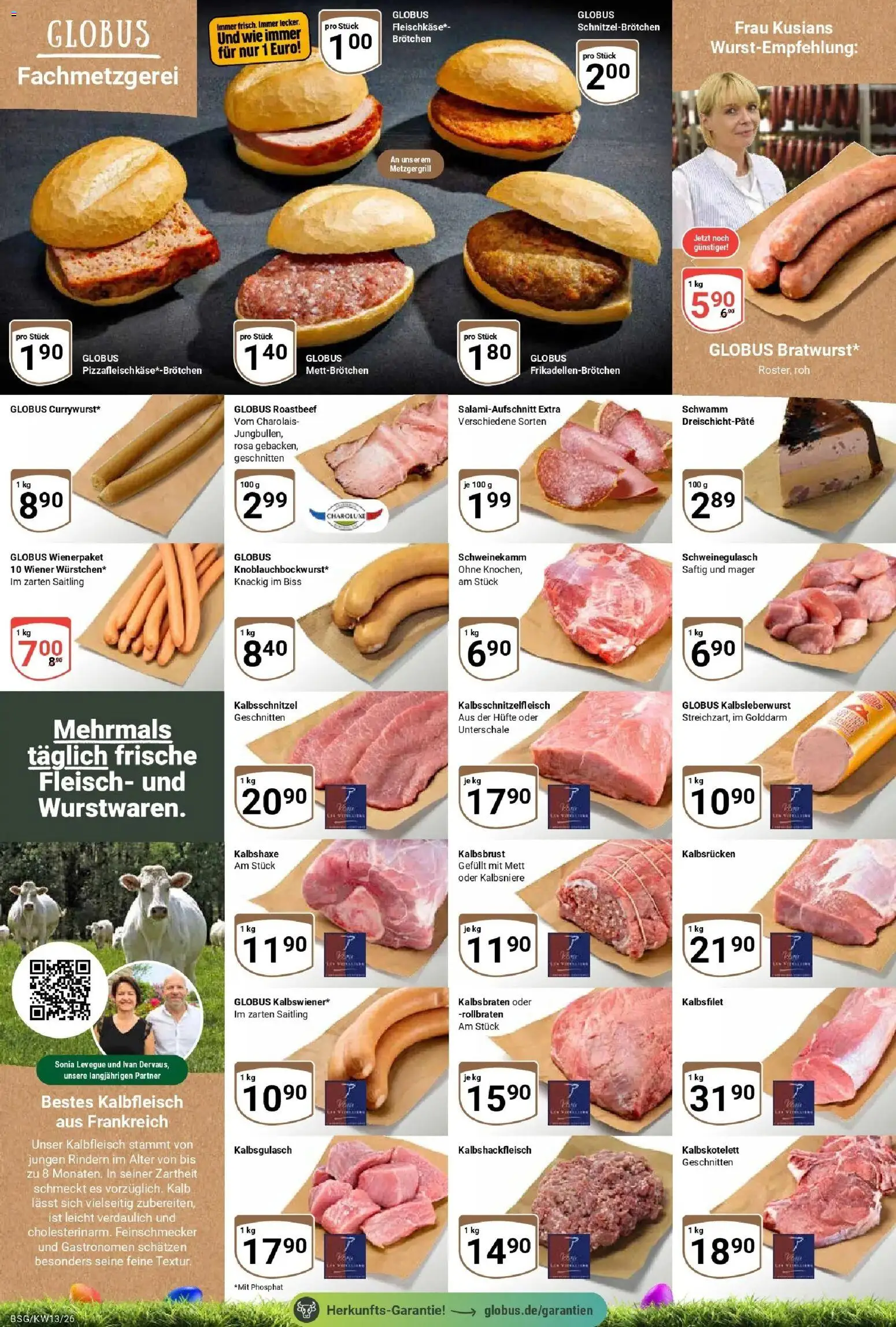 Globus prospekt Braunschweig	 – gültig ab 23.03.2026 | Seite: 10 | Produkte: Schweinegulasch, Roastbeef, Fleisch