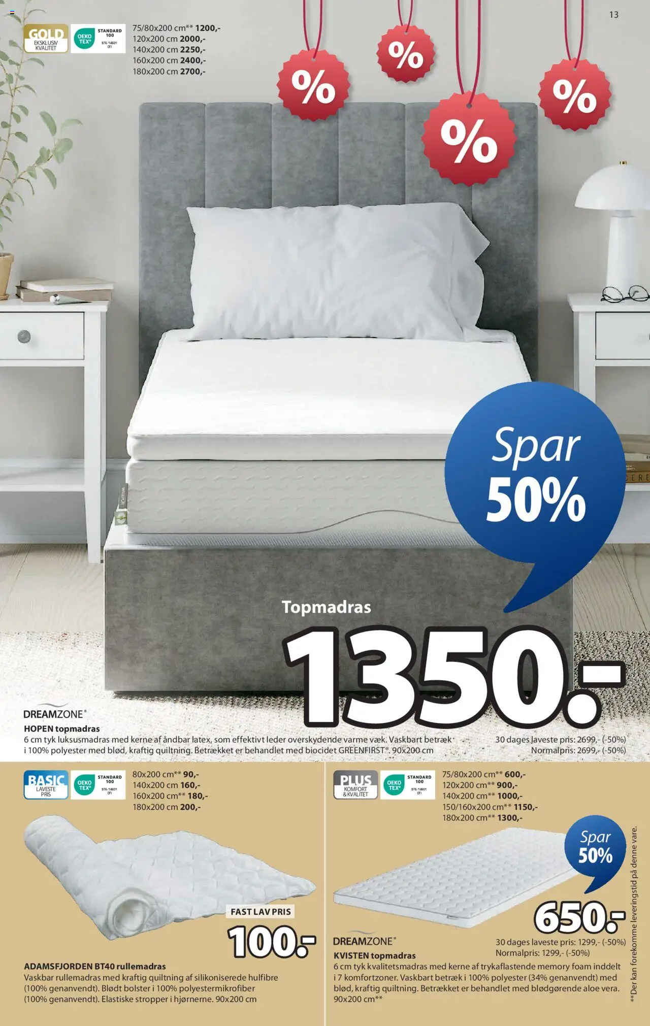 JYSK Tilbudsavis gyldig fra 04.07.2025 | Side: 14 | Produkter: Søm