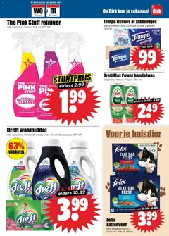 Dirk folder week 12 - Voorbeeld van een folder van Dirk, geldig van 18.03.2026 | Pagina: 25 | Producten: Wasmiddel, Vis, Ciabatta, Box