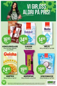 Forhåndsvisning av Marsipan, 500 g, Eldorado, pr. kg 39,80 gyldig fra 08.12.2025 | Side: 27