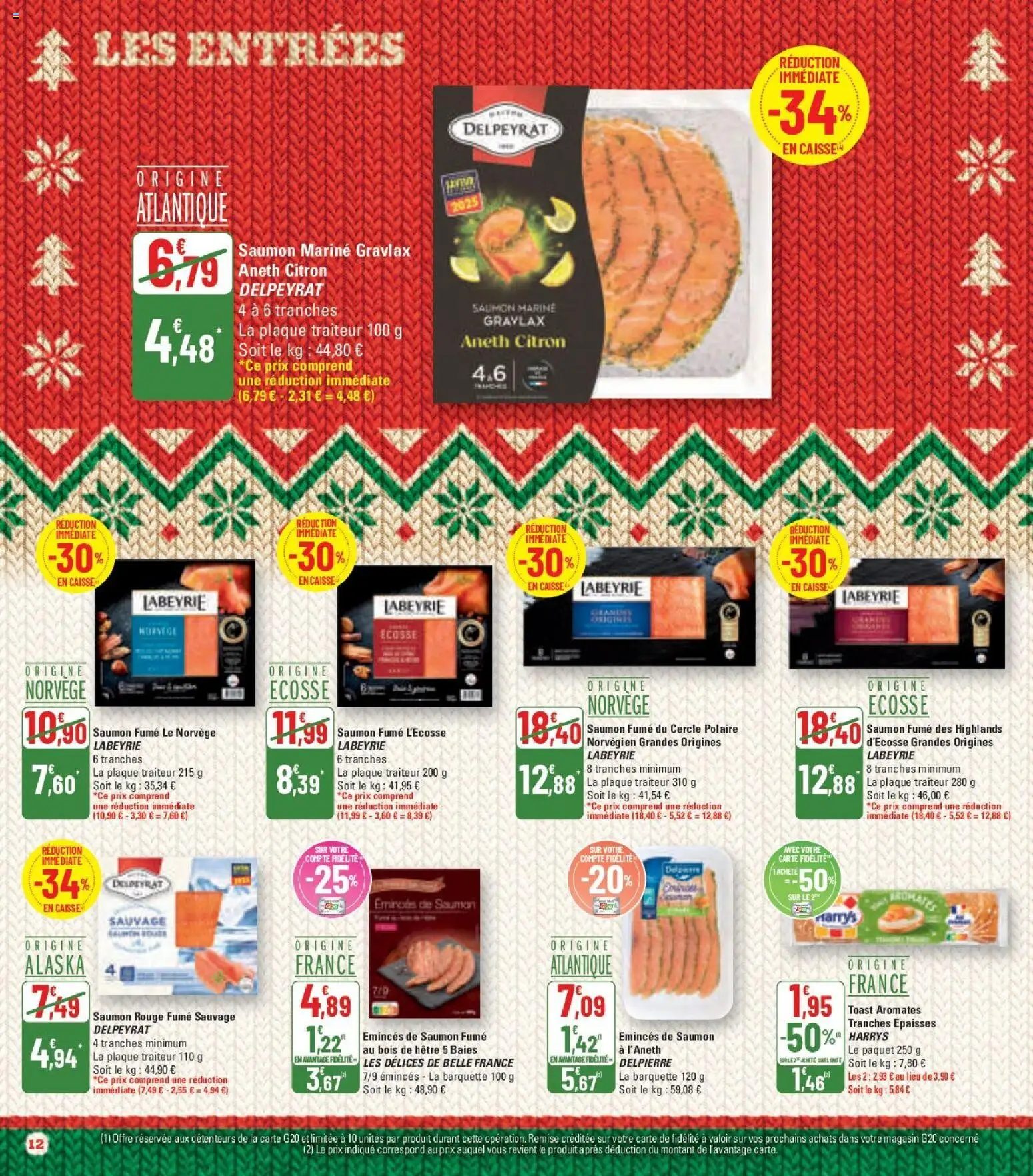 {H1} | Page: 12 | Produits: Citron, Saumon fumé, Saumon