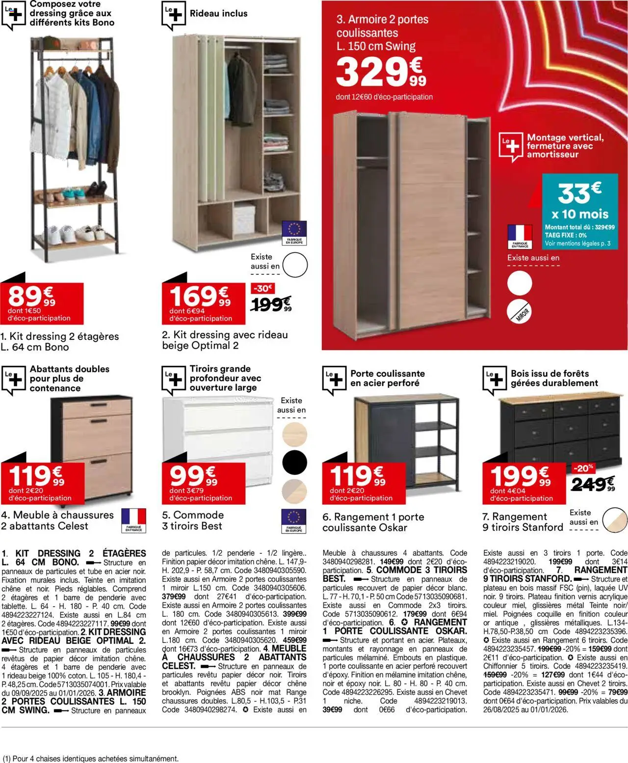 {H1} | Page: 13 | Produits: Meuble, Porte, Portes, Tiroirs