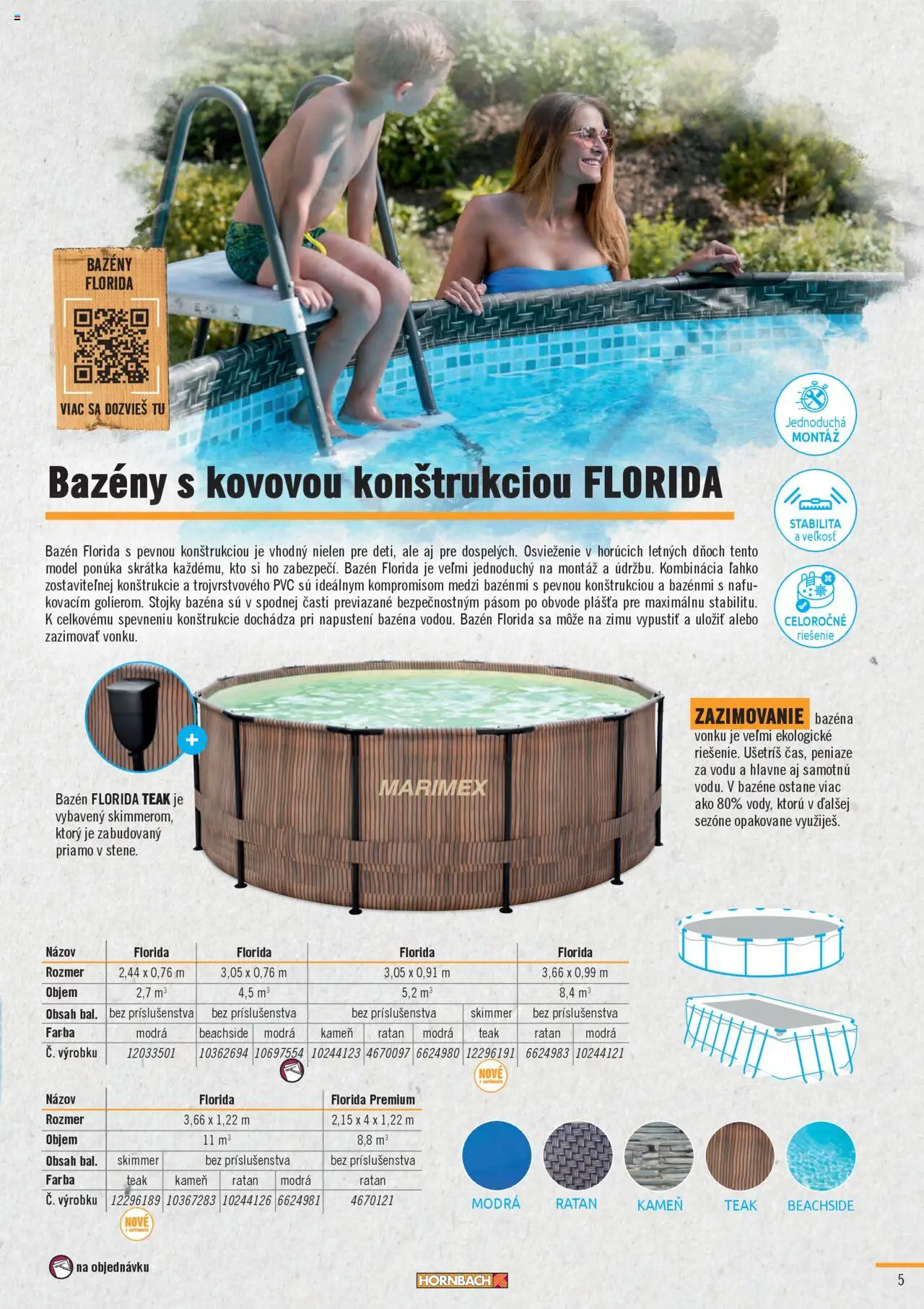 Hornbach bazény │ platný od 22.07.2025 | Strana: 5 | Produkty: Bazény, Bazén