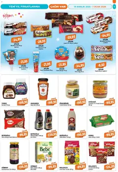 19.12.2025 tarihinden itibaren geçerli olan Çağrı Market kataloğu önizlemesi | Sayfa: 9 | Ürünler: Fındık, Krema, Yer fıstığı, Bisküvi
