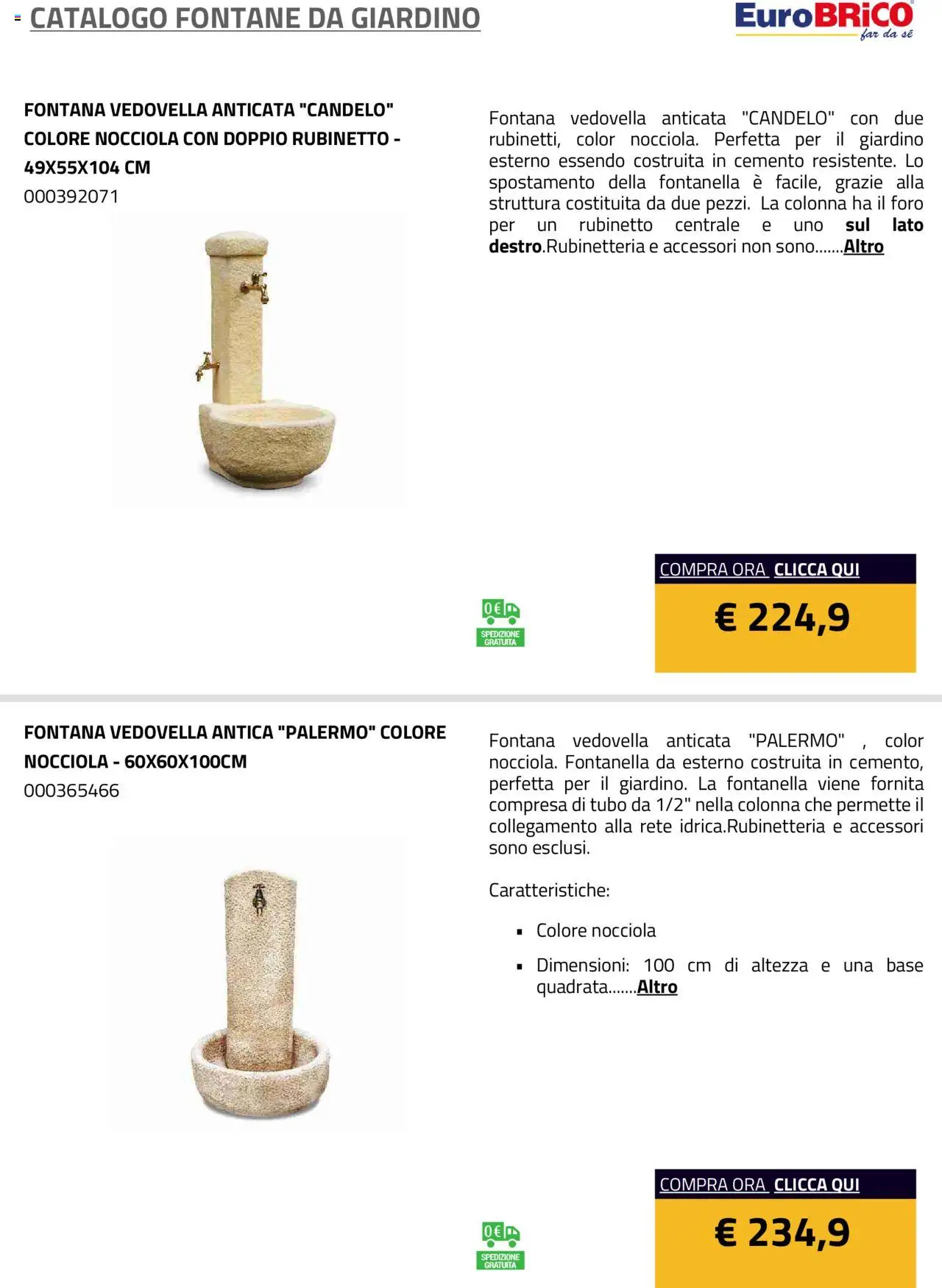 Volantino Eurobrico del 23.07.2025 | Pagina: 21 | Prodotti: Tubo