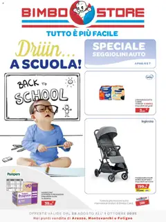 Anteprima del volantino Bimbo store Arezzo e Montevarchi catalogo valido a partire dal 28.08.2025