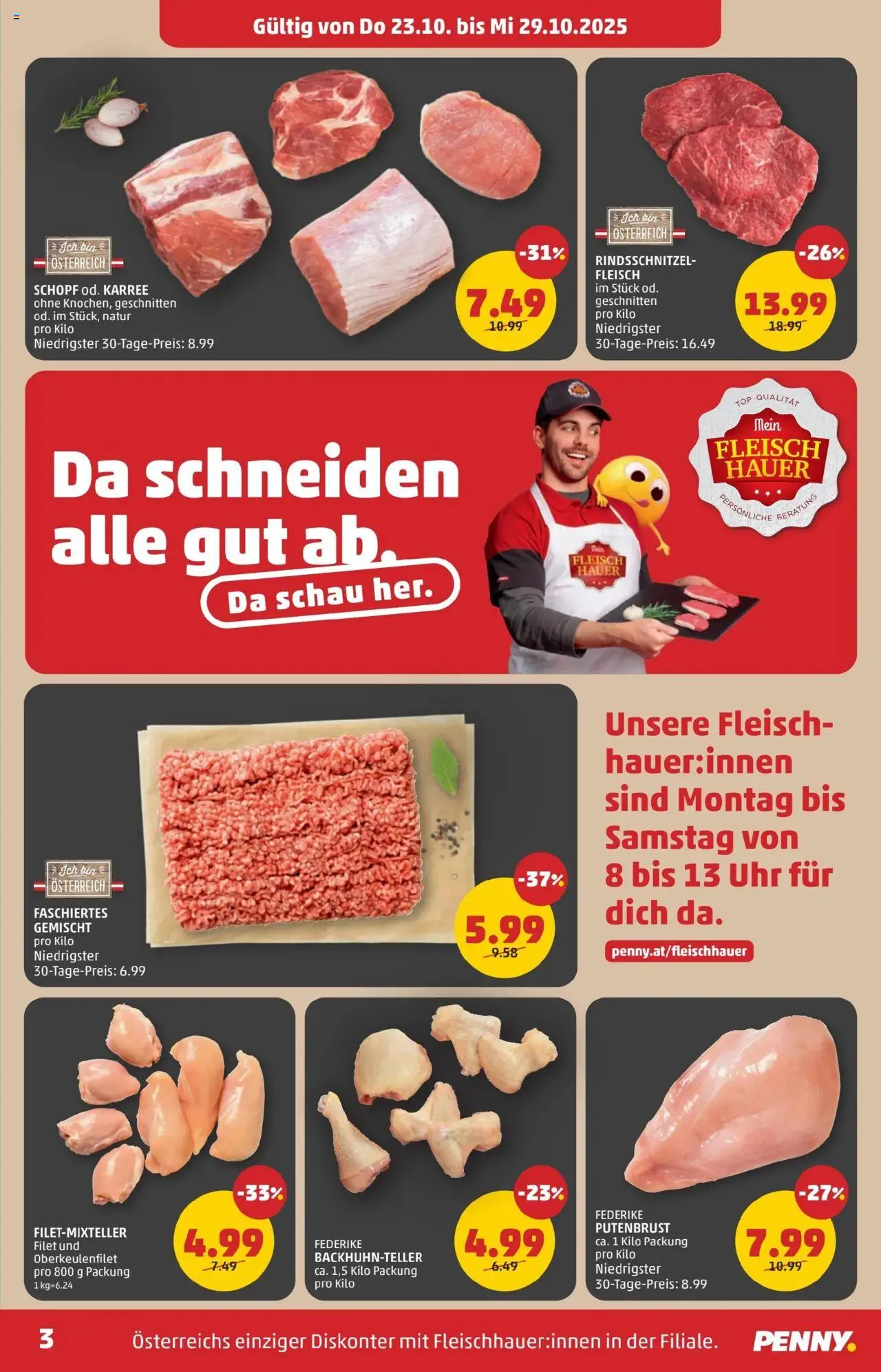 Penny Markt - Eröffnung in 7121 Weiden am See gültig ab 23.10.2025 | Seite: 3 | Produkte: Uhr