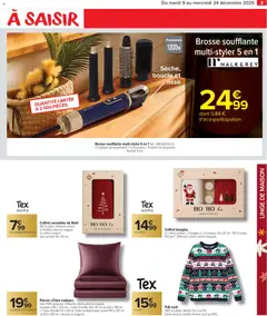 Carrefour Market - Prévisualisation de Carrefour Market Un noël pour tous les goûts valide à partir de 09.12.2025 | Page: 3 | Produits: Brosse, Pull