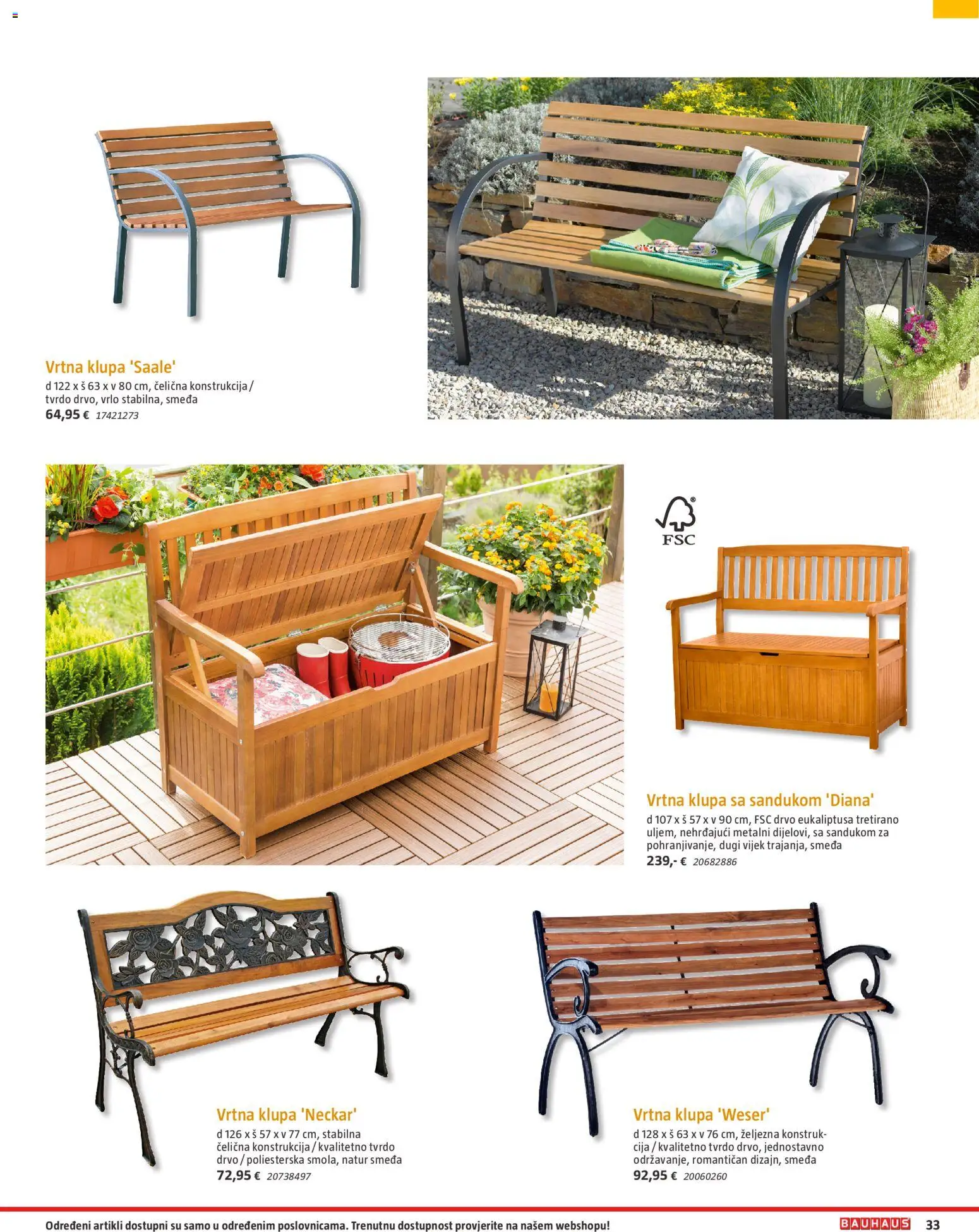Bauhaus katalog | vrijedi od 23.03.2026 | Stranica: 33