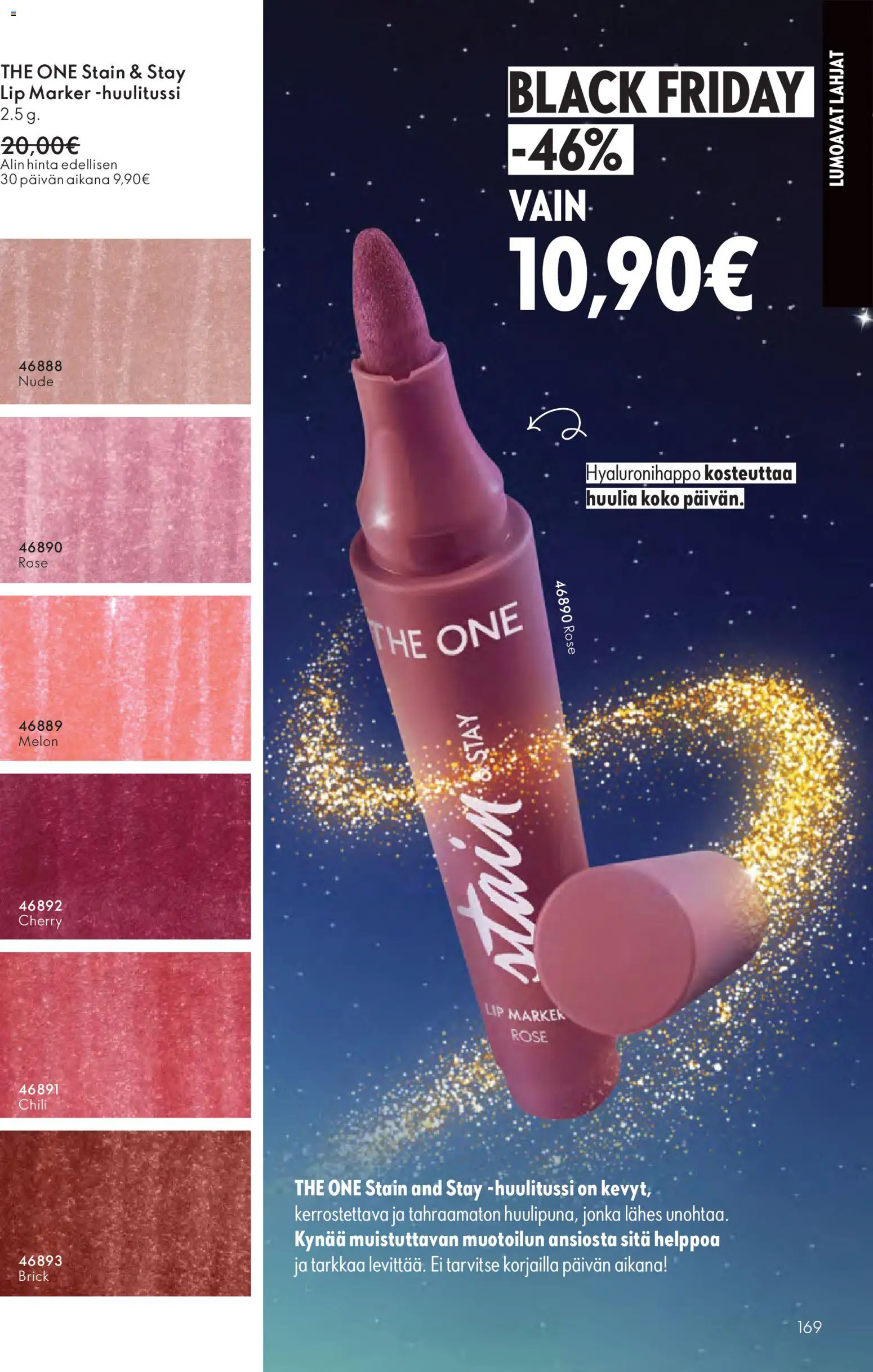Oriflame - Black Friday – voimassa 19.11.2025 alkaen | Sivu: 169