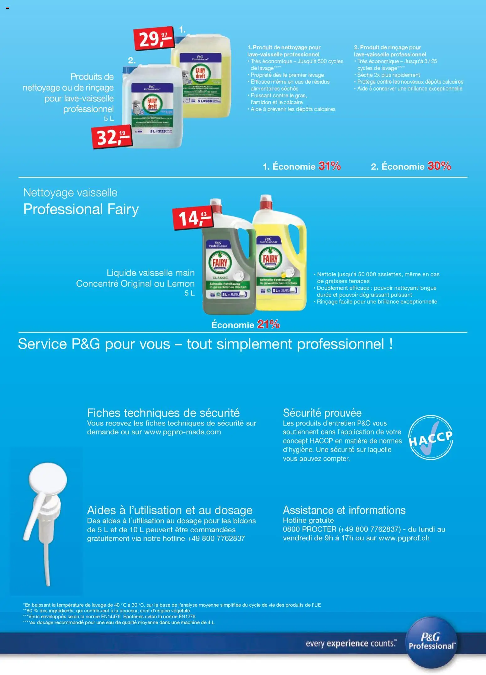 Aligro aktionen P&G Chavannes, Matran, Genève, Sion – gültig ab 06.04.2026 | Seite: 4