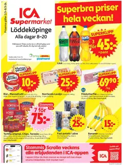 ICA Supermarket - Löddeköpinge - Förhandsvisning av reklamblad från butik ICA Supermarket aktuell från 02.03.2026