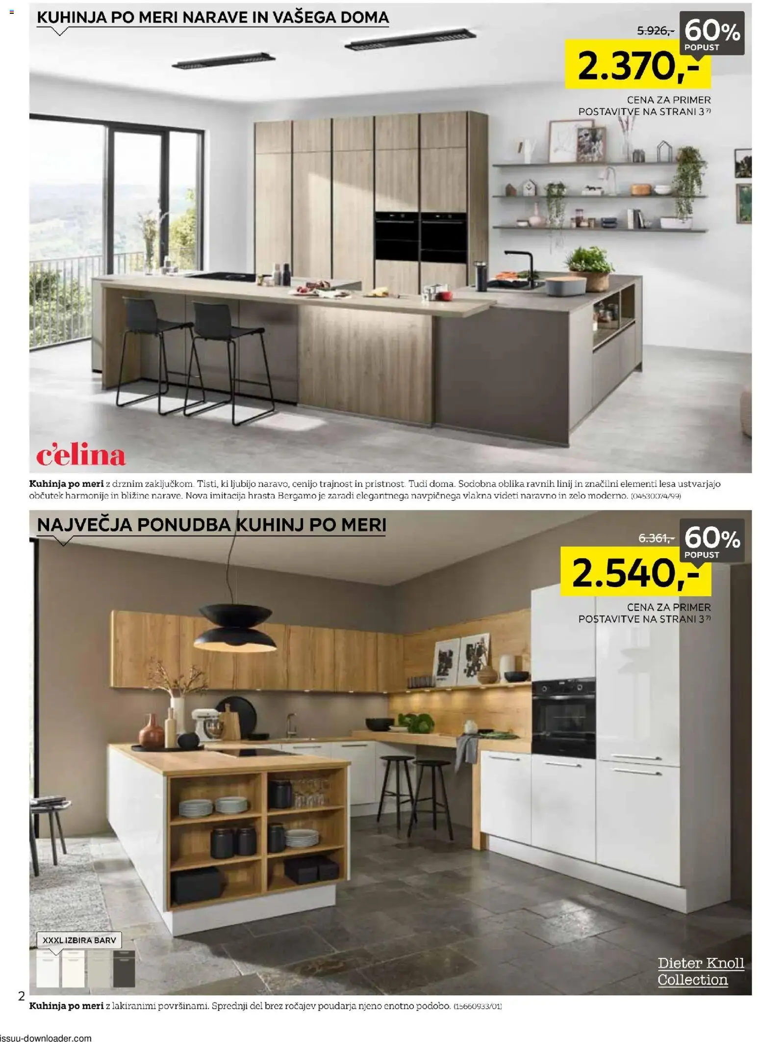 Novi XXXL Lesnina katalog ponudbe – veljaven od 04.11.2025 | Stran: 2 | Izdelki: Kuhinja