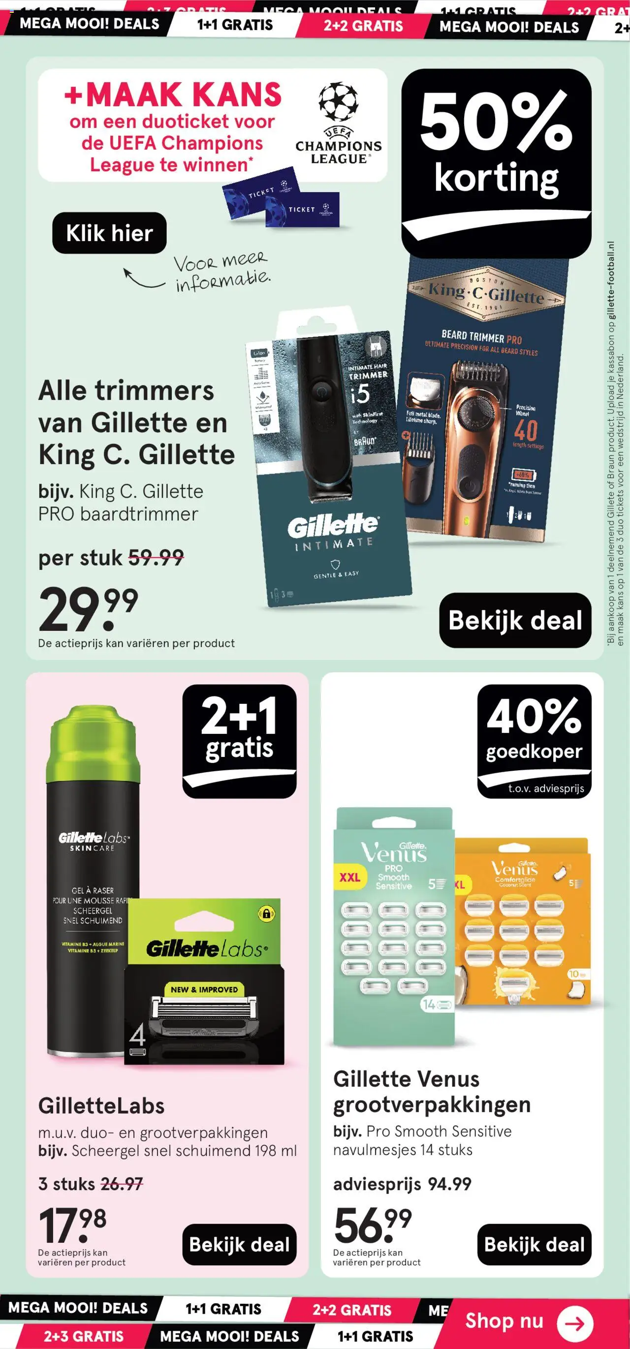 {H1} | Pagina: 28 | Producten: Trimmer, Kan, Gel